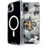 NFL New Orleans Saints Camo iPhone 15 Plus MagSafe Case